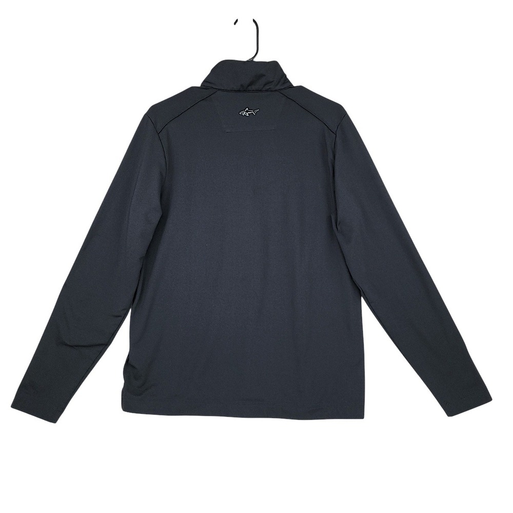 Greg Norman‎ 1/4 Zip Pullover S Men Black Play Dry Golf Active Breathable - Picture 2 of 13